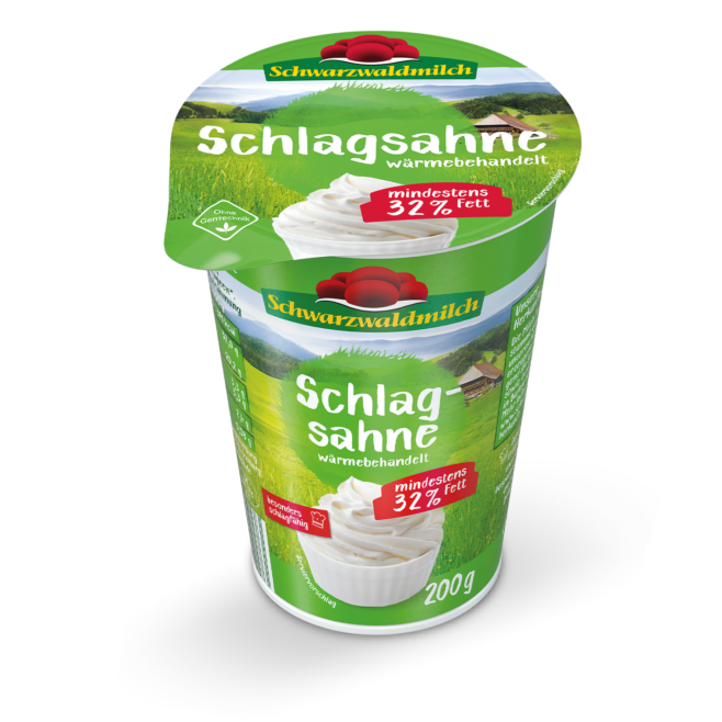 Schlagsahne | 32% | 200g-Becher