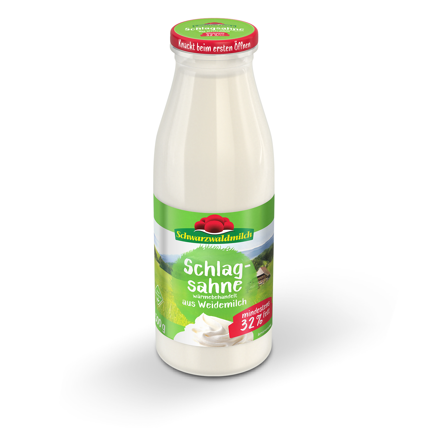 Schlagsahne | 32% | 500g-Flasche